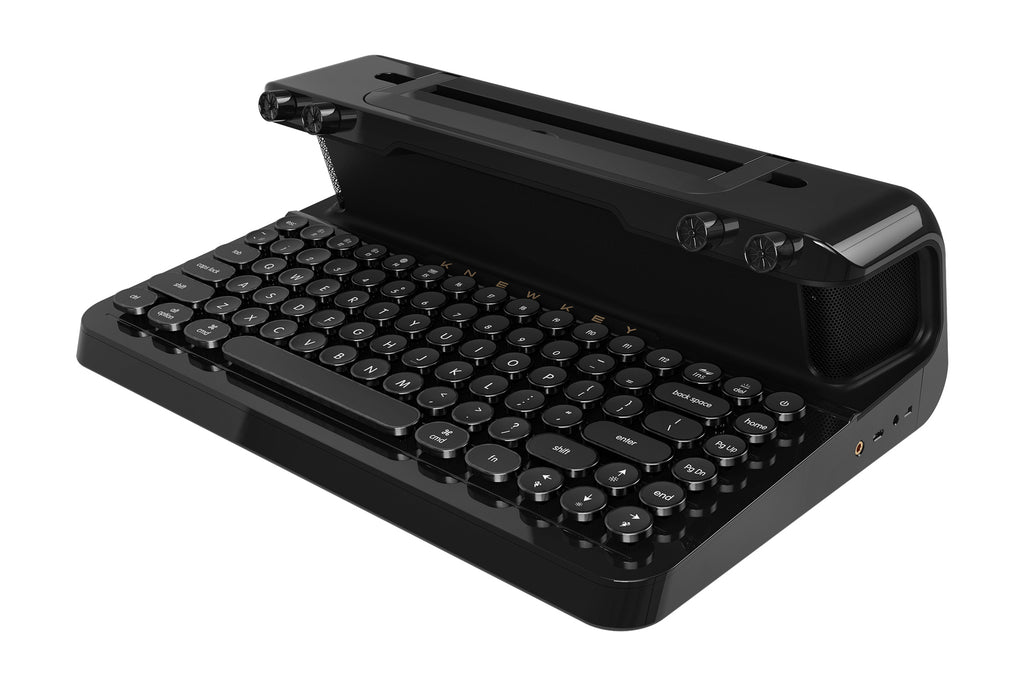 Rocksete, un teclado retro con altavoces de alta calidad