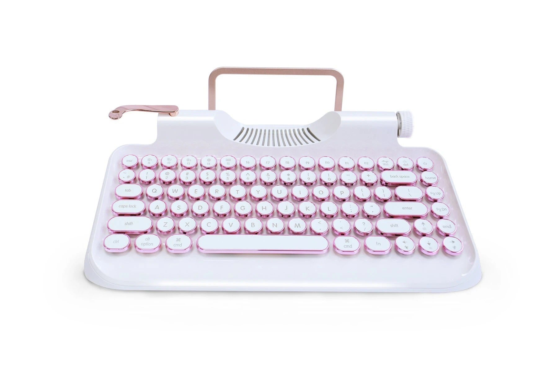 Rymek Retro mechanical keyboard (white)