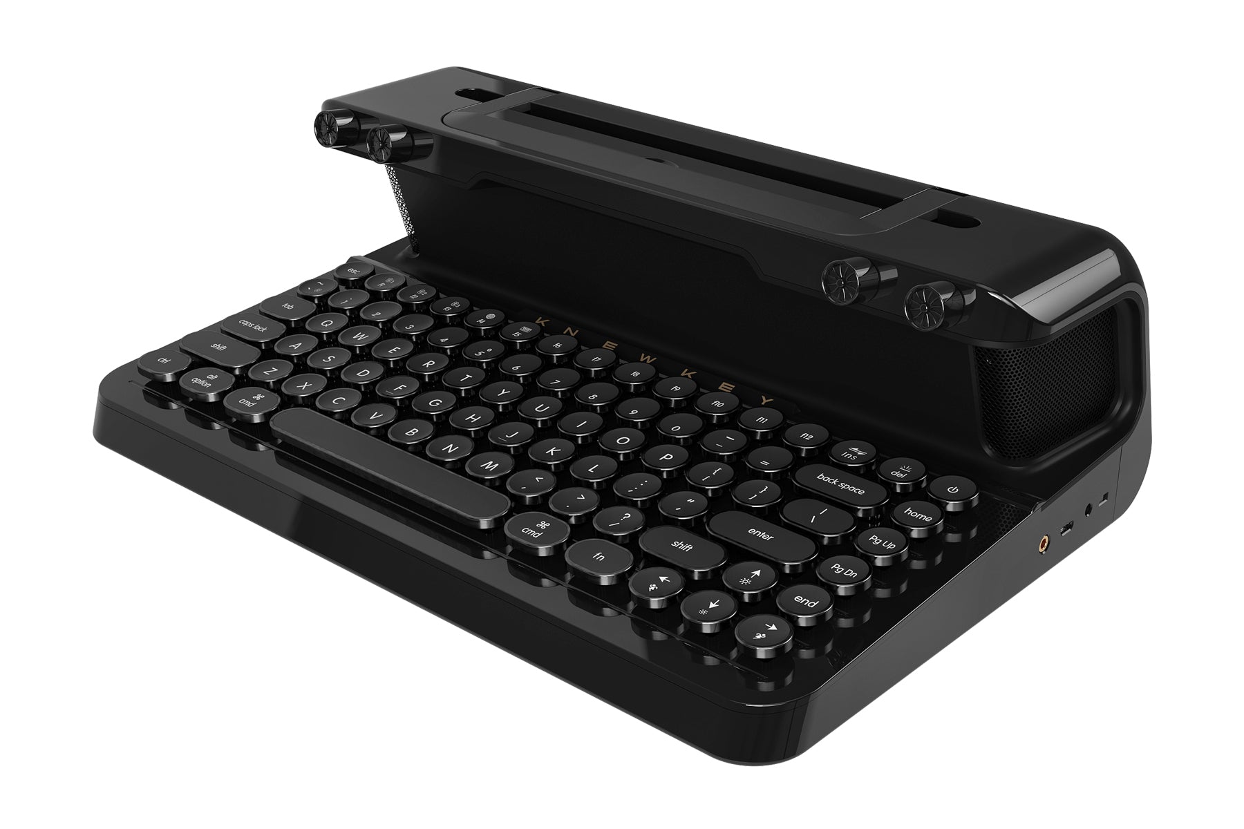 Rocksete-World's First Mechanical Keyboard With HIFI Speakers (Black)