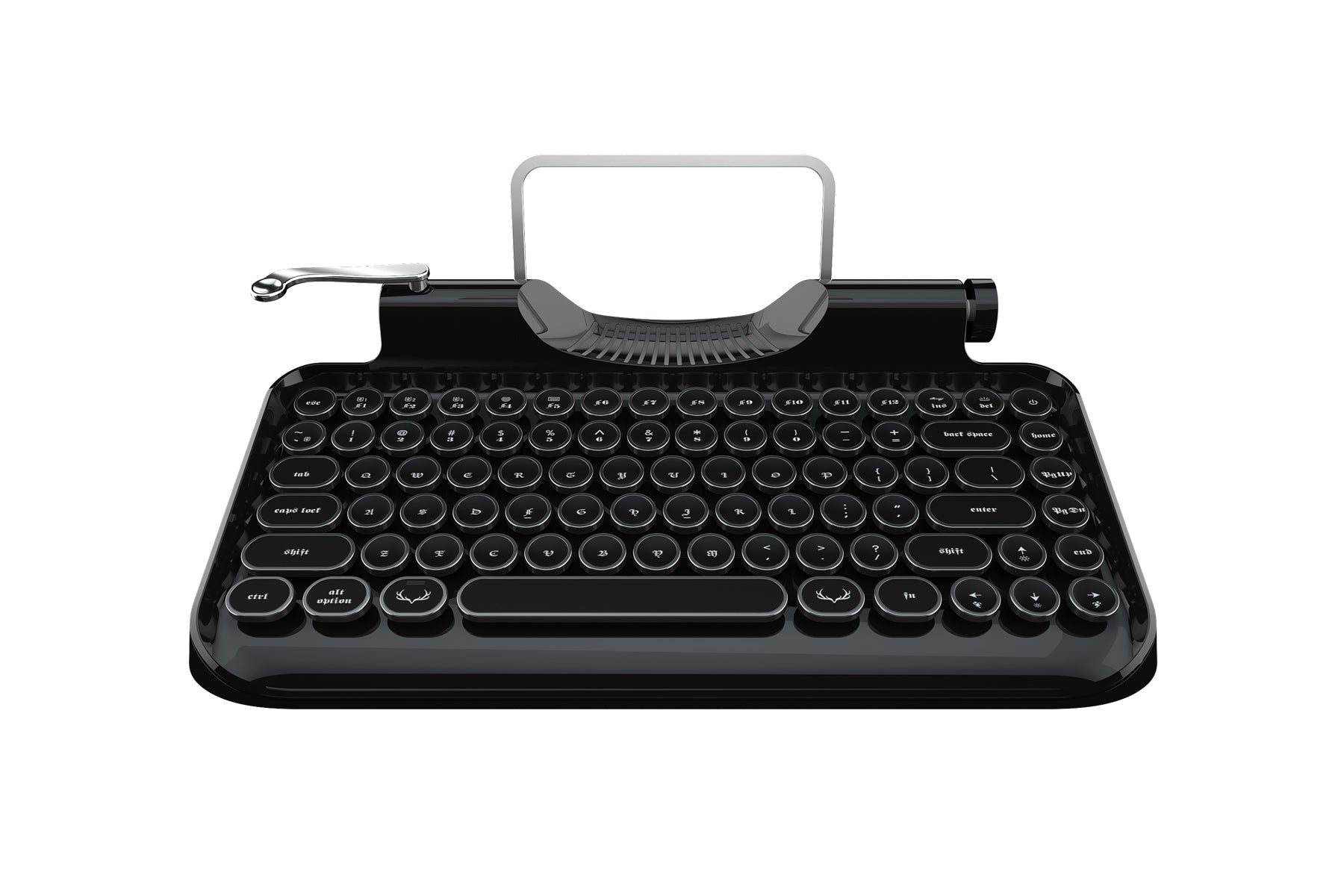 Rymek Retro mechanical keyboard (All Black)